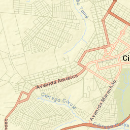 Cianorte Street Map