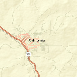 Califórnia Street Map