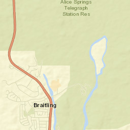 Braitling Street Map