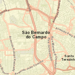 São Bernardo do Campo Street Map