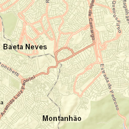 Santo André Street Map