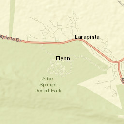 Larapinta Street Map
