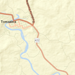 Tomazina Street Map