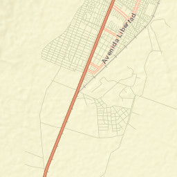 Libertador General San Martín Street Map
