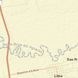 Lima Street Map