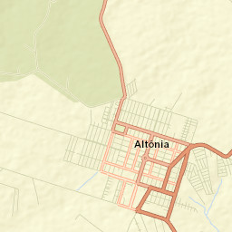 Altãnia Street Map