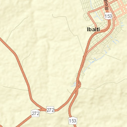 Ibaiti Street Map