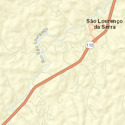 São Lourenço da Serra Street Map
