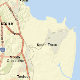 South Gladstone Street Map