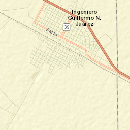 Ingeniero Guillermo N. Juárez Street Map