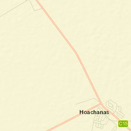 Hoachanas Street Map