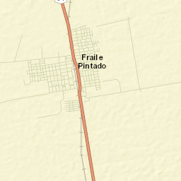 Fraile Pintado Street Map