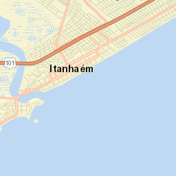 Itanhaém Street Map