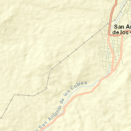 San Antonio de los Cobres Street Map