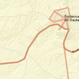 Formosa do Oeste Street Map