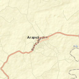 Arapuã Street Map