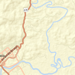 Juquiá Street Map