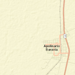 Apolinario Saravia Street Map