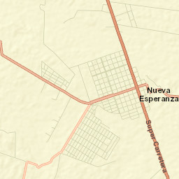 Nueva Esperanza Street Map