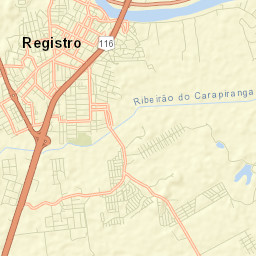 Registro Street Map