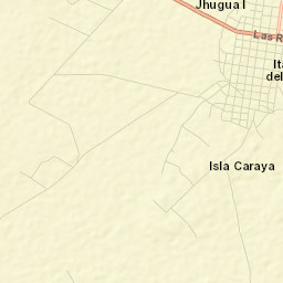 Itacurubí del Rosario Street Map