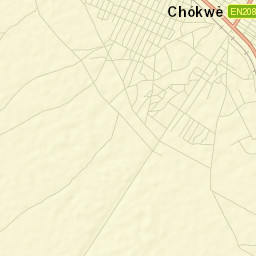 Chokwé Street Map