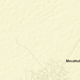 Mmathubudukwane Street Map