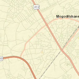 Mogoditshane Street Map