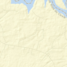 Entre Rios do Oeste Street Map