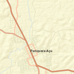 Pariquera Açu Street Map