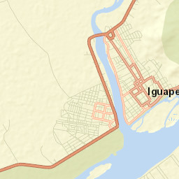 Iguape Street Map
