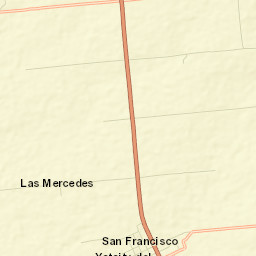 Yataity del Norte Street Map