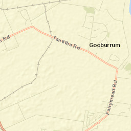 Gooburrum Street Map