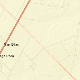 Colonia Minga Porá Street Map