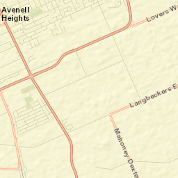 Avenell Heights Street Map