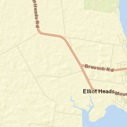 Elliott Heads Street Map