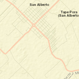 San Alberto Street Map