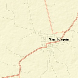 San Joaquín Street Map