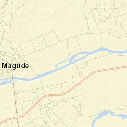 Magude District Street Map