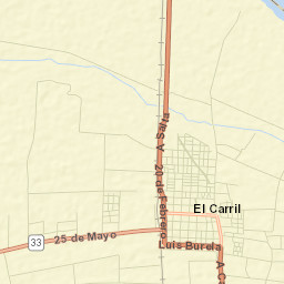 El Carril Street Map
