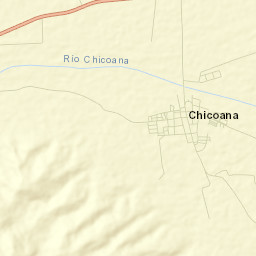 Chicoana Street Map