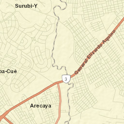 Limpio Street Map