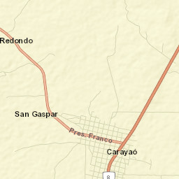 Carayaó Street Map