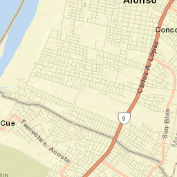 Mariano Roque Alonso Street Map