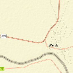 Werda Street Map