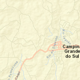Campina Grande do Sul Street Map