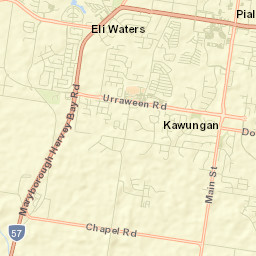 Urraween Street Map