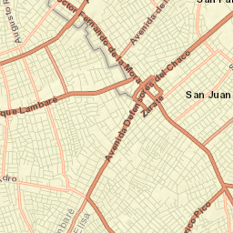 Lambaré Street Map
