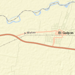 El Galpón Street Map