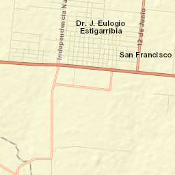 Colonia General Alfredo Stroessner Street Map